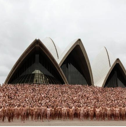 Spencer Tunick uncovers Sydney - Jackie HawkinsJackie Hawkins